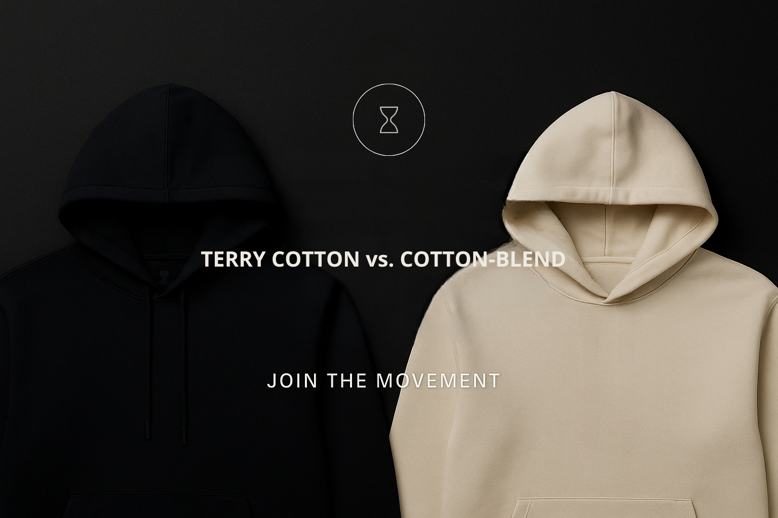 🧵 Terry Cotton vs. Cotton-Blend: Choosing the Right Hoodie for the Way You Move